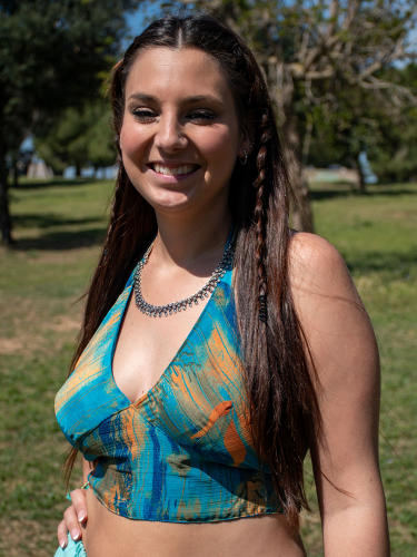 Top Triambé saree