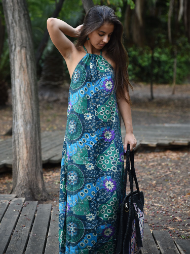 Indigo dress