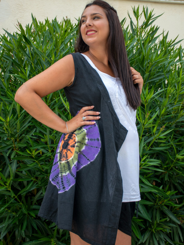 Tiedye Kimono Dress