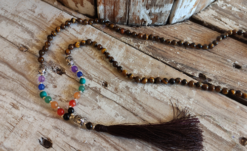 Buddha mala necklace