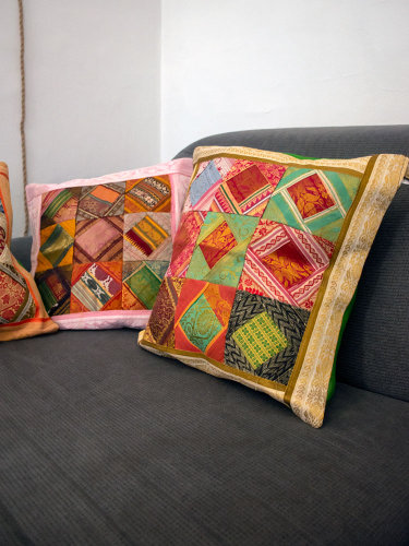 Multiple Rhombuses Cushion Cover