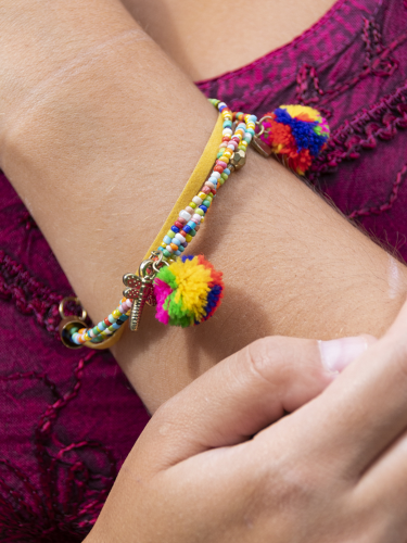 Pompom Bracelet