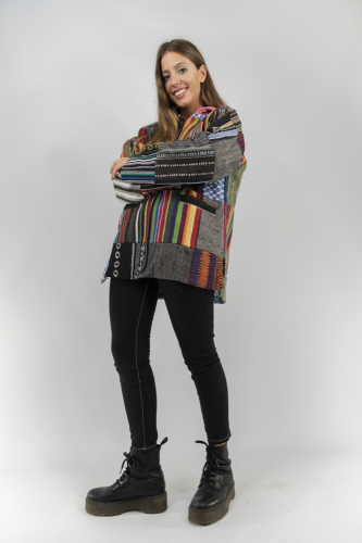 Patchwork jacket