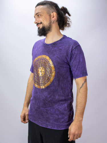 Gold print T-shirt