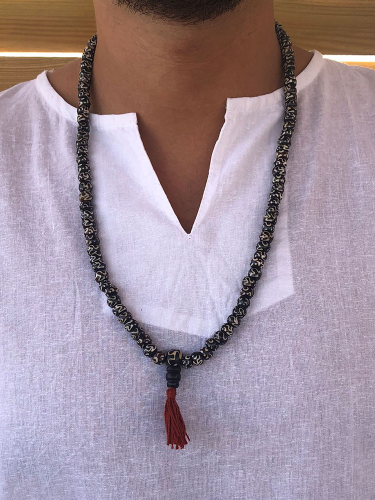 Mala Bone Necklace